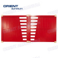 modern design european driveway metal gates aluminium gate